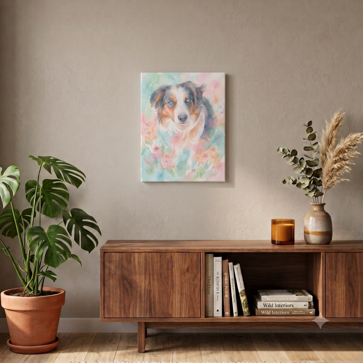 Leinwand - Aquarell Bild