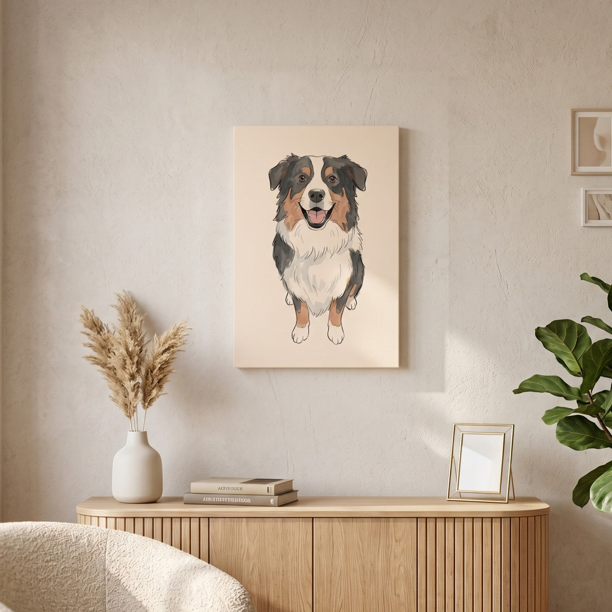 Leinwand - Handgezeichneter Stil