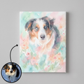 Leinwand - Aquarell Bild